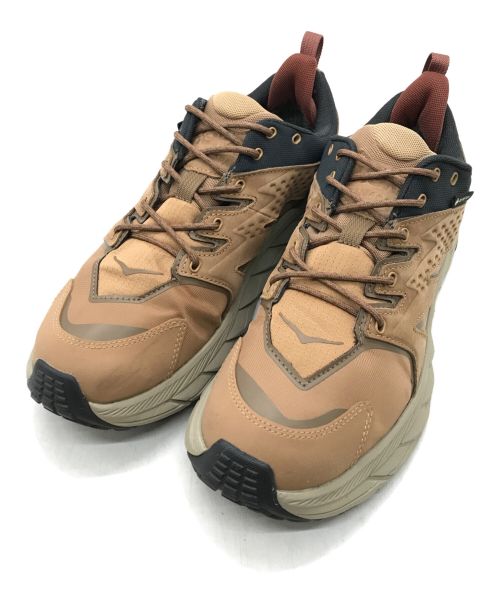 HOKAONEONE（ホカオネオネ）HOKAONEONE (ホカオネオネ) ANACAPA LOW GTX TIGER'S EYE ブラウン サイズ:26.5㎝の古着・服飾アイテム