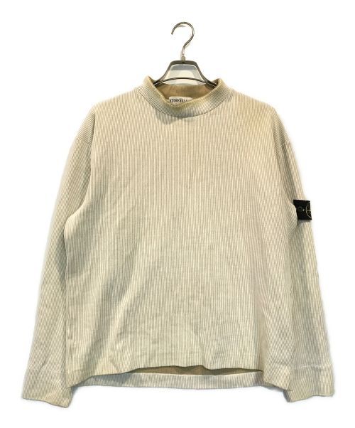 STONE ISLAND（ストーンアイランド）STONE ISLAND (ストーンアイランド) 02SS Sweatshirts アイボリー サイズ:Lの古着・服飾アイテム