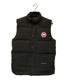 CANADA GOOSE（カナダグース）の古着「FREE STYLE CREW VEST（フリースタイルクルーベスト）」｜ブラック