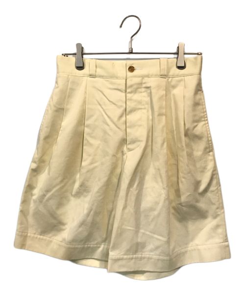 HERILL（ヘリル）HERILL (ヘリル) egyptiancotton Chinoshorts（エジプトコットンチノショーツ） クリームの古着・服飾アイテム