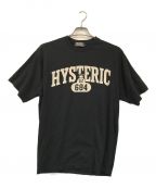 Hysteric Glamourヒステリックグラマー）の古着「EVIL COLLEGE Tシャツ」｜ブラック