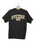 Hysteric Glamour（ヒステリックグラマー）の古着「EVIL COLLEGE Tシャツ」｜ブラック