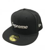 SUPREME×New Eraシュプリーム×ニューエラ）の古着「MONEY BOX LOGO」｜ブラック