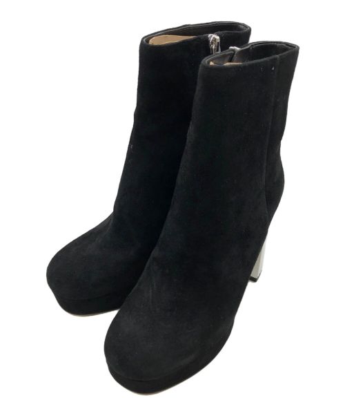 MICHAEL KORS（マイケルコース）MICHAEL KORS (マイケルコース) Porter Suede Platform Ankle Boot ブラック サイズ:6.5の古着・服飾アイテム