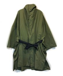 TOGA ARCHIVES（トーガアーカイブス）の古着「Taffeta hoodie coat」｜カーキ