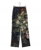 Ameri VINTAGE×THE METアメリヴィンテージ×ザメット）の古着「LOWER PANTS」｜ネイビー×グリーン