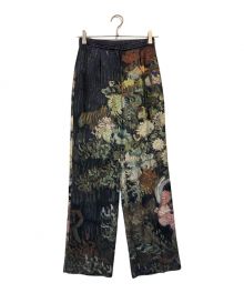 Ameri VINTAGE×THE MET（アメリヴィンテージ×ザメット）の古着「LOWER PANTS」｜ネイビー×グリーン