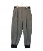 Y-3ワイスリー）の古着「CLASSIC WOOL FLANNEL CUFF PANTS」｜グレー