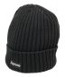 SUPREME（シュプリーム）の古着「24ss Overdyed Beanie（オーバーダイドビーニー）」｜ブラック