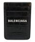 BALENCIAGA（バレンシアガ）の古着「クロコ型押しマグネットカードホルダー」｜ブラック