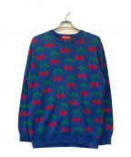 SUPREMEシュプリーム）の古着「Cherries Sweater」｜ブルー