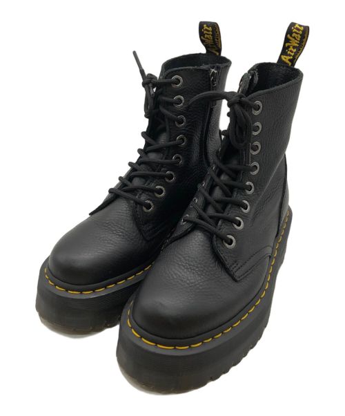 Dr.Martens（ドクターマーチン）Dr.Martens (ドクターマーチン) 8ホールブーツ ブラック サイズ:24の古着・服飾アイテム