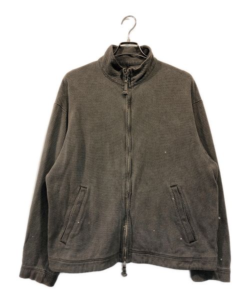 yokosakamoto（ヨウコサカモト）yokosakamoto (ヨウコサカモト) PAINTER TRACK JACKET グレー サイズ:Mの古着・服飾アイテム