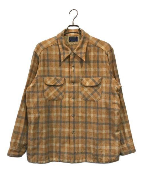 PENDLETON（ペンドルトン）PENDLETON (ペンドルトン) ネルシャツ ベージュ サイズ:XLの古着・服飾アイテム