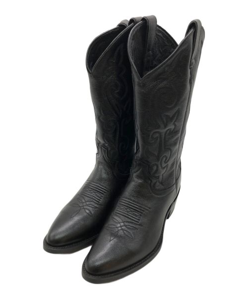 Justin boot（ジャスティンブーツ）Justin boot (ジャスティンブーツ) ウェスタンブーツ ブラック サイズ:SIZE 7 1/2の古着・服飾アイテム