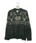 South2 West8（サウスツー ウエストエイト）の古着「Loose Fit Crew Neck Cardigan」｜グリーン