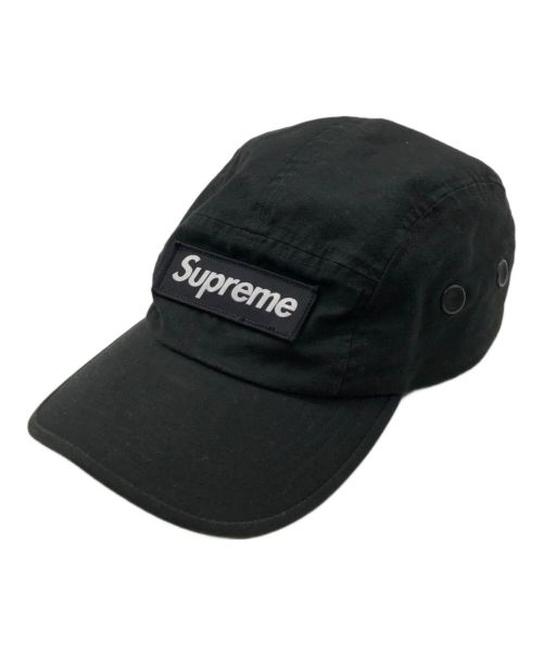 SUPREME（シュプリーム）SUPREME (シュプリーム) Military Camp Cap ブラックの古着・服飾アイテム