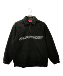 SUPREME（シュプリーム）の古着「polartec L/S polo」｜ブラック