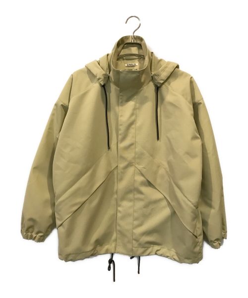 AURALEE（オーラリー）AURALEE (オーラリー) WOOL MAX CANVAS HOODED BLOUSON ベージュ サイズ:1の古着・服飾アイテム