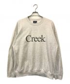 Creekクリーク）の古着「クルーネックスウェット」｜グレー