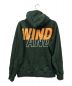 WIND AND SEA (ウィンド アンド シー) ロゴPOパーカー グリーン サイズ:M：13000円