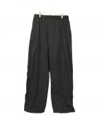 FreshServiceフレッシュサービス）の古着「STRETCH MATTE TAFFETA PANTS」｜ブラック