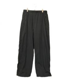 FreshService（フレッシュサービス）の古着「STRETCH MATTE TAFFETA PANTS」｜ブラック