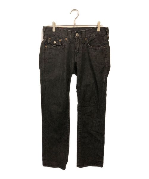 TRUE RELIGION（トゥルー レリジョン）TRUE RELIGION (トゥルー レリジョン) RICKY デニムパンツ ブラック サイズ:SIZE 76cm (W30)の古着・服飾アイテム