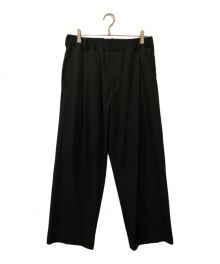 N.HOOLYWOOD（エヌ ハリウッド）の古着「TUCK PANTS」｜ブラック