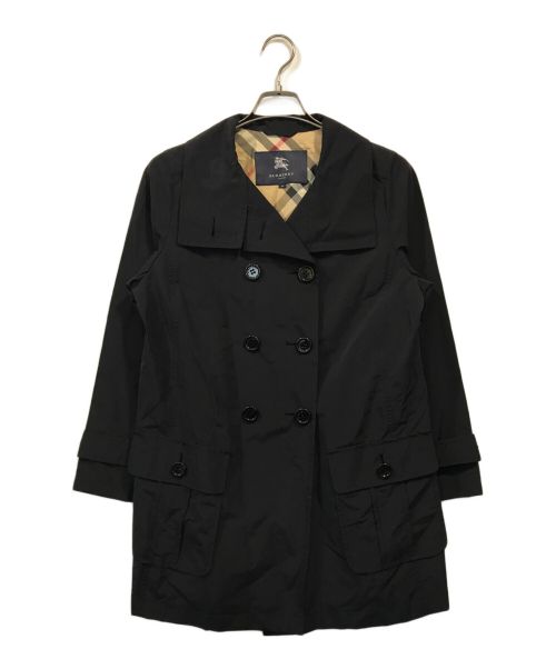 BURBERRY LONDON（バーバリーロンドン）BURBERRY LONDON (バーバリーロンドン) ナイロンコート ネイビー サイズ:SIZE 36の古着・服飾アイテム