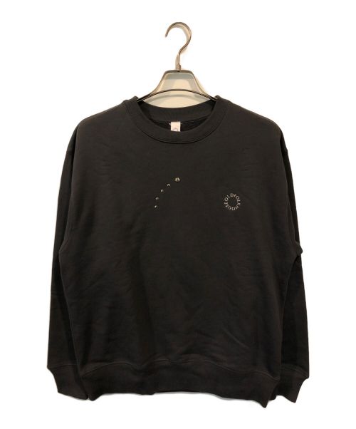 OLD FOLK HOUSE（オールドフォークハウス）OLD FOLK HOUSE (オールドフォークハウス) Circle Logo Studs Sweat グレー サイズ:3の古着・服飾アイテム