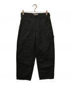 cornierコルニエ）の古着「RAMIE PAINTER PANTS」｜ブラック