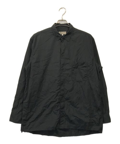 YOHJI YAMAMOTO（ヨウジヤマモト）YOHJI YAMAMOTO (ヨウジヤマモト) BIG環縫いシャツ ブラック サイズ:SIZE 3の古着・服飾アイテム