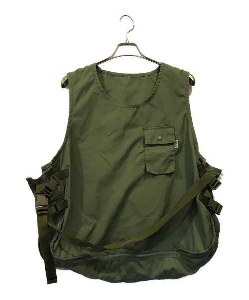 SSZ（エスエスズィー）SSZ (エスエスズィー) 2wayVEST bag カーキ サイズ:Mの古着・服飾アイテム