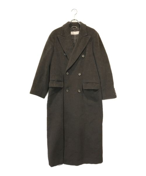 MaxMara（マックスマーラ）MaxMara (マックスマーラ) カシミヤ混ダブルコート アイボリー サイズ:SIZE 38の古着・服飾アイテム