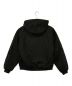 X-LARGE (エクストララージ) XL STUDDED HOODED WORK JACKET ブラック サイズ:M 未使用品：13000円