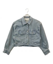 THREE DOTS（スリードッツ）の古着「Denim jumper」｜インディゴ