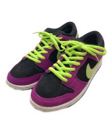 NIKE SB（ナイキエスビー）の古着「ローカットスニーカー」｜ブラック×パープル