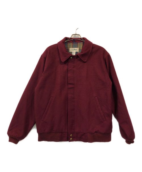 L.L.Bean（エルエルビーン）L.L.Bean (エルエルビーン) 70sウールブルゾン レッド サイズ:Lの古着・服飾アイテム