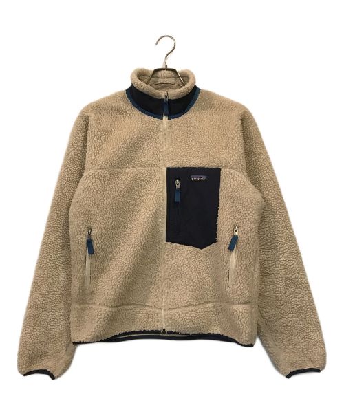 Patagonia（パタゴニア）Patagonia (パタゴニア) レトロXジャケット ホワイト×ネイビー サイズ:sの古着・服飾アイテム