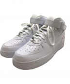 SUPREME×NIKEシュプリーム×ナイキ）の古着「Nike Air Force 1 Mid」｜ホワイト