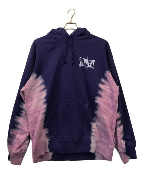 SUPREME（シュプリーム）SUPREME (シュプリーム) Bleached Hooded Sweatshirt ブルー サイズ:Lの古着・服飾アイテム