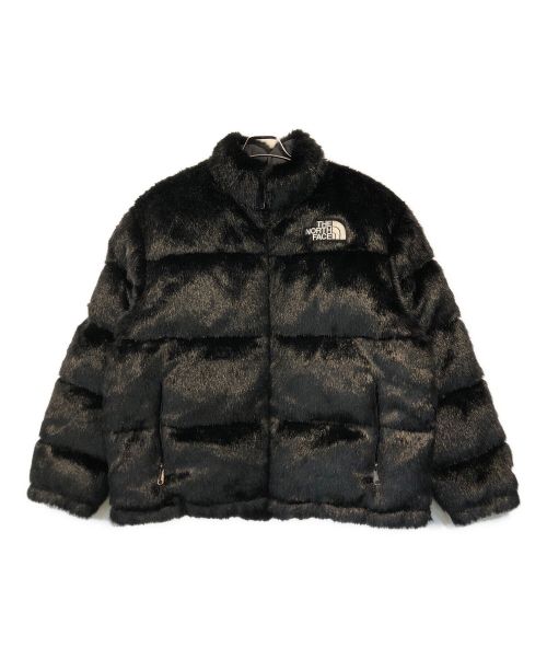 SUPREME（シュプリーム）SUPREME (シュプリーム) THE NORTH FACE (ザ ノース フェイス) Faux Fur Nuptse Jacket ブラック サイズ:Lの古着・服飾アイテム