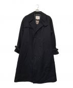 Barbourバブアー）の古着「BIG WHITLEY TRENCH COAT」｜ネイビー