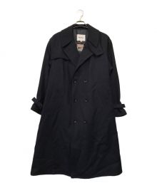 Barbour（バブアー）の古着「BIG WHITLEY TRENCH COAT」｜ネイビー