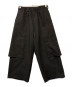 Y-3ワイスリー）の古着「M CLASSIC SPORT UNIFORM CROPPED PANTS」｜ブラック