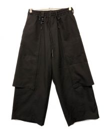 Y-3（ワイスリー）の古着「M CLASSIC SPORT UNIFORM CROPPED PANTS」｜ブラック