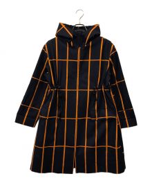 marimekko（マリメッコ）の古着「tiiliskiviフーデッドコート」｜ネイビー