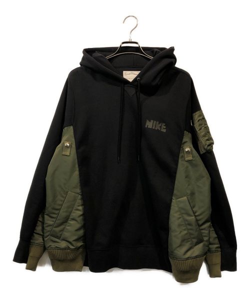 NIKE（ナイキ）NIKE (ナイキ) sacai (サカイ) NRG HOODY MA-1 グリーン サイズ:XLの古着・服飾アイテム