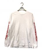 SUPREMEシュプリーム）の古着「Old English L/S Top」｜ホワイト